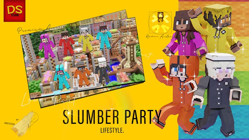 Slumber Party Lifestyle on the Minecraft Marketplace by Netherpixel