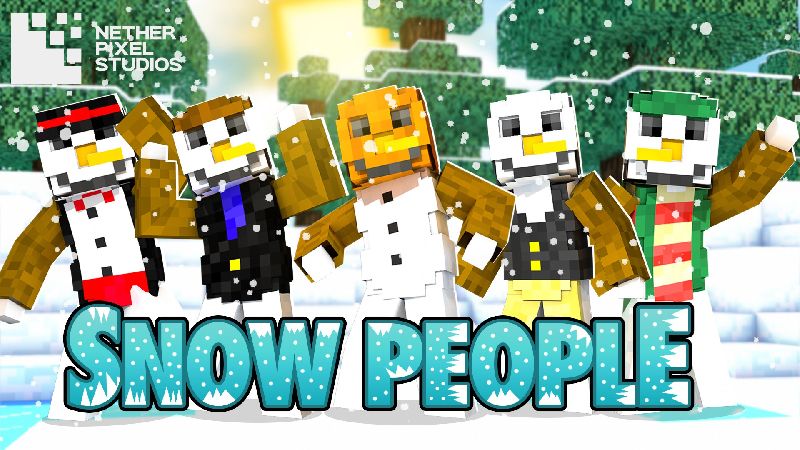 Snow People on the Minecraft Marketplace by Netherpixel