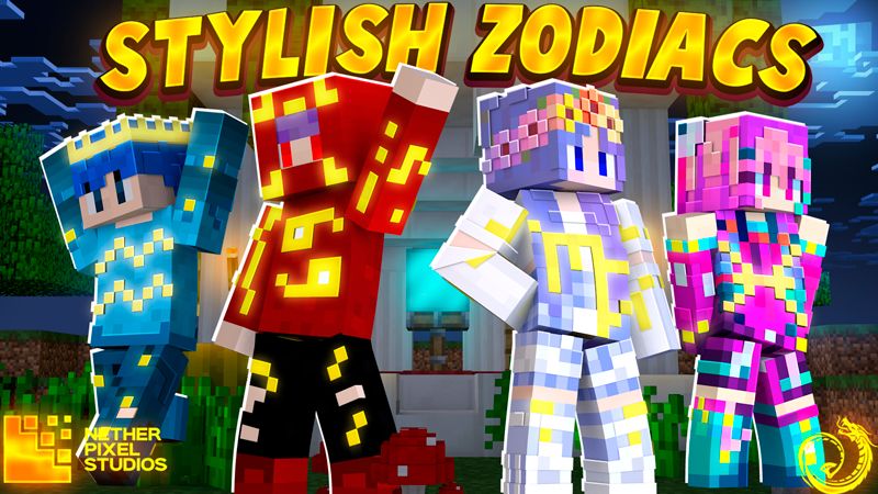 Stylish Zodiacs on the Minecraft Marketplace by Netherpixel