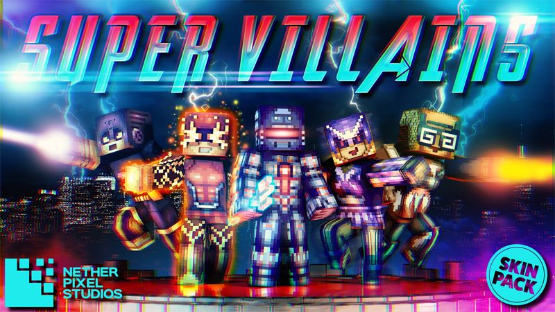 Super Villains on the Minecraft Marketplace by Netherpixel