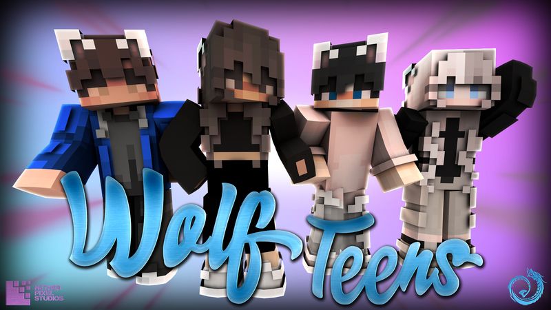 Wolf Teens on the Minecraft Marketplace by netherpixel