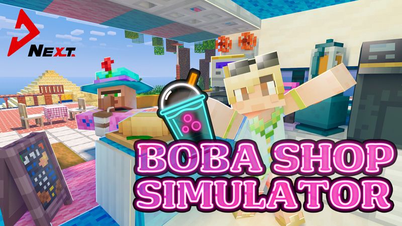 Boba Shop Simulator on the Minecraft Marketplace by Next Studio