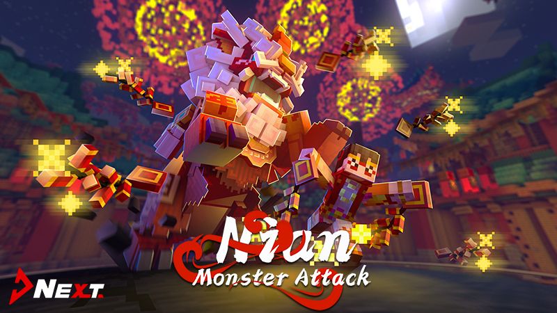 Monster Attack : Nian on the Minecraft Marketplace by Next Studio