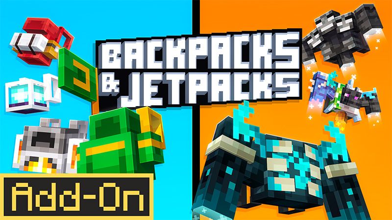 Backpacks and Jetpacks Add-on on the Minecraft Marketplace by Ninja Block