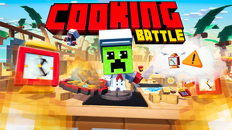 Cooking Battle on the Minecraft Marketplace by Ninja Block