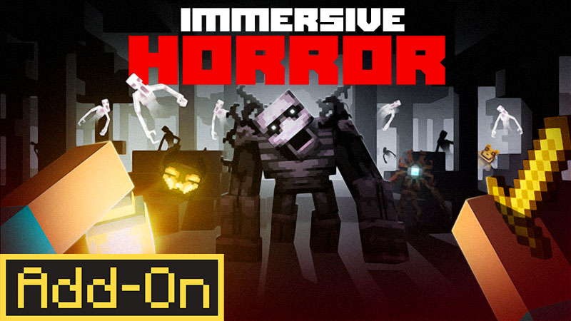 Immersive Horror Add-on on the Minecraft Marketplace by Ninja Block
