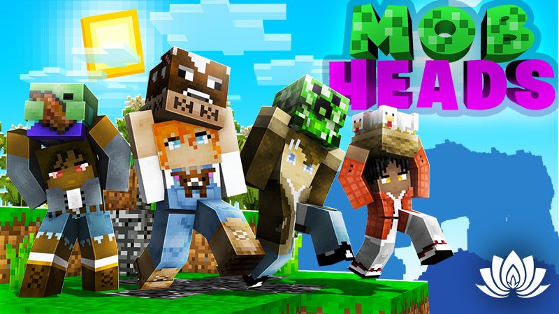 Mob Heads on the Minecraft Marketplace by Ninja Block