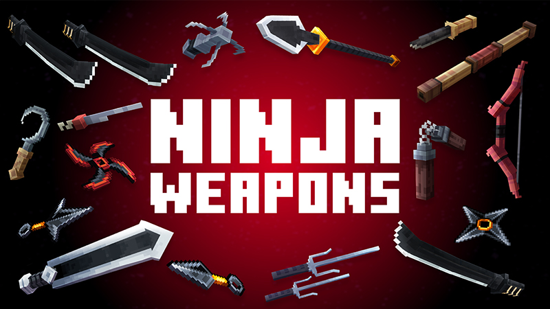 Ninja Weapons on the Minecraft Marketplace by Ninja Block