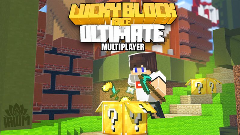 Ultimate Lucky Block Race on the Minecraft Marketplace by Ninja Block