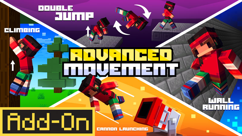 Advanced Movement on the Minecraft Marketplace by Ninja Squirrel Gaming