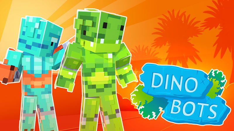 Dino Bots on the Minecraft Marketplace by Ninja Squirrel Gaming