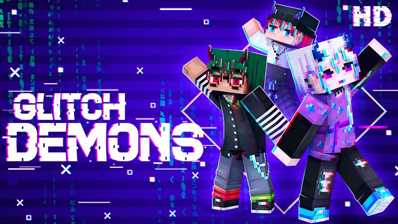 Glitch Demons HD on the Minecraft Marketplace by Ninja Squirrel Gaming