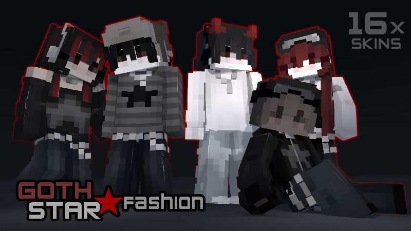 Goth Star Fashion on the Minecraft Marketplace by ninja-squirrel-gaming