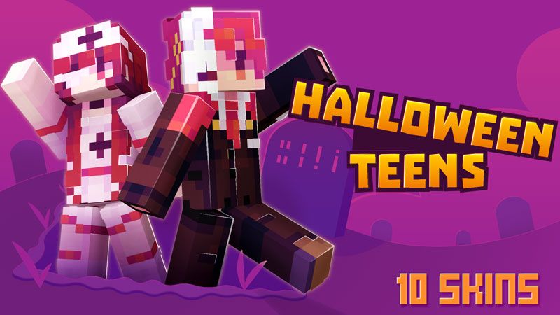 Halloween Teens Skin Pack on the Minecraft Marketplace by Ninja Squirrel Gaming