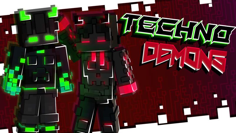 Techno Demons on the Minecraft Marketplace by ninja-squirrel-gaming