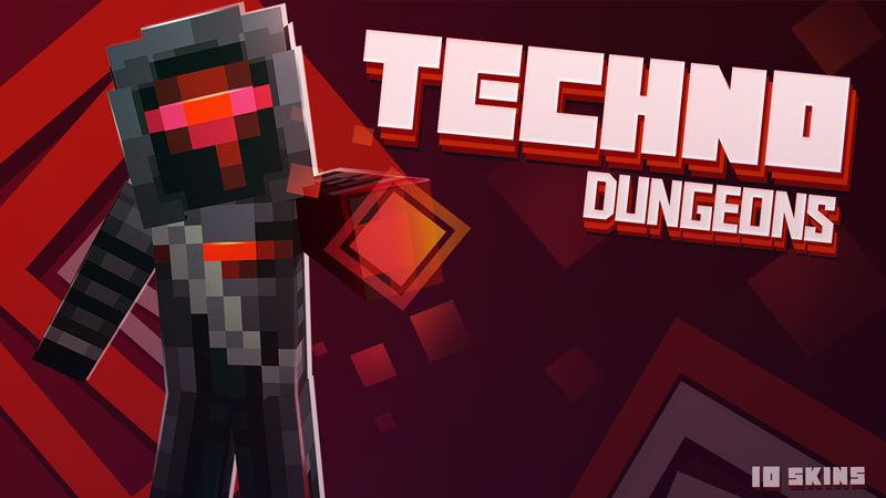 Techno Dungeons Skin Pack on the Minecraft Marketplace by Ninja Squirrel Gaming