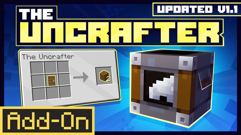 The Uncrafter on the Minecraft Marketplace by Ninja Squirrel Gaming