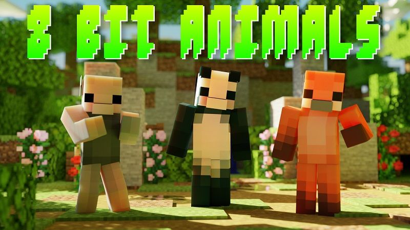 8 Bit Animals on the Minecraft Marketplace by Nitric Concepts