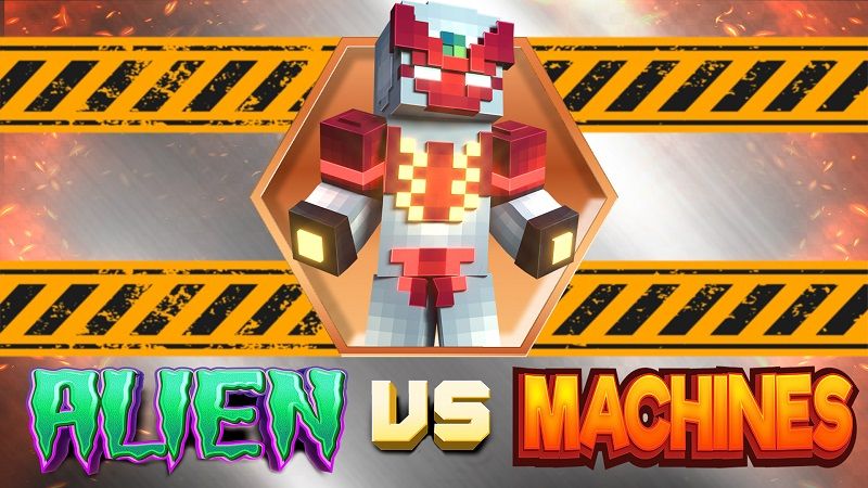 Aliens Vs Machines on the Minecraft Marketplace by Nitric Concepts