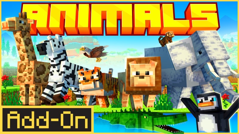 ANIMALS Add-On on the Minecraft Marketplace by Nitric Concepts