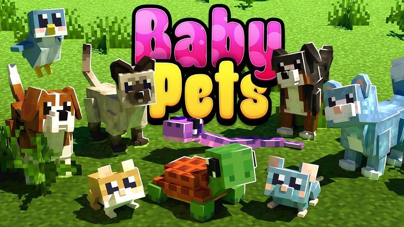 Baby Pets on the Minecraft Marketplace by Nitric Concepts