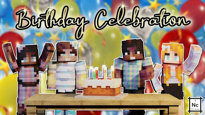 Birthday Celebration on the Minecraft Marketplace by Nitric Concepts