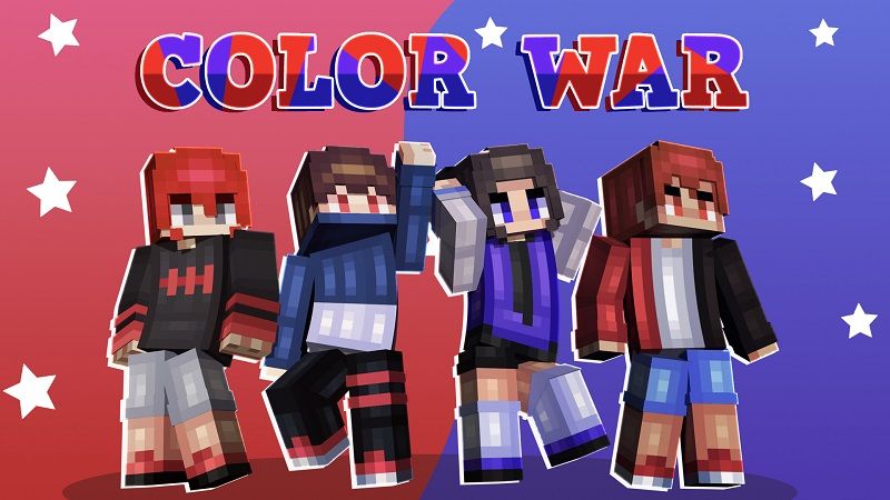 Color War on the Minecraft Marketplace by Nitric Concepts