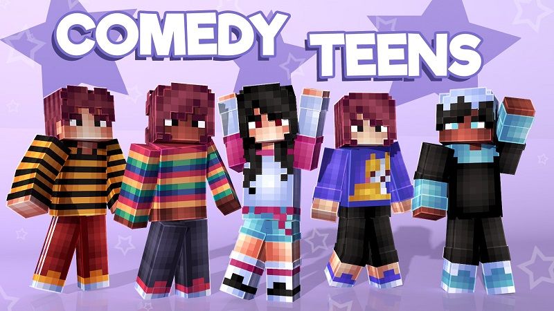 Comedy Teens on the Minecraft Marketplace by Nitric Concepts