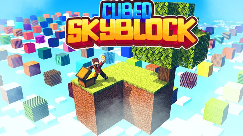 Cubed Skyblock on the Minecraft Marketplace by Nitric Concepts