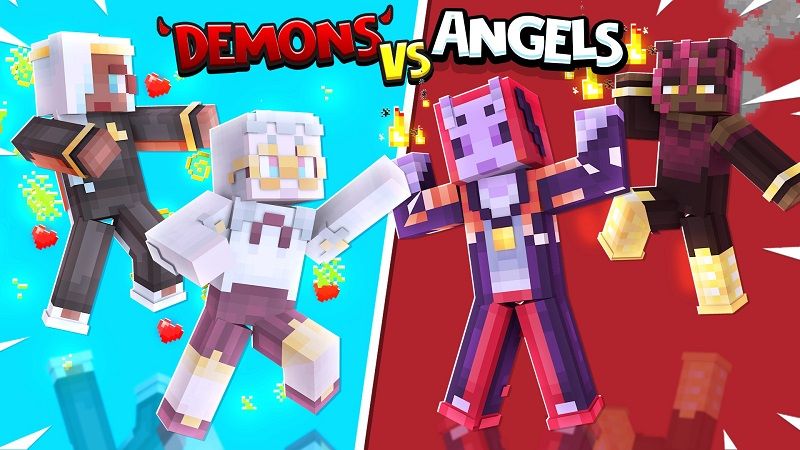 Demons VS Angels on the Minecraft Marketplace by Nitric Concepts