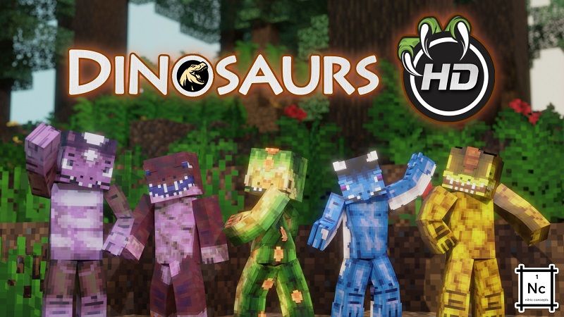 Dinosaurs HD on the Minecraft Marketplace by Nitric Concepts