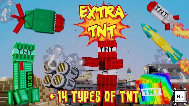 Extra TNT on the Minecraft Marketplace by Nitric Concepts