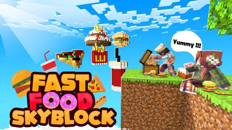 Fast Food Skyblock on the Minecraft Marketplace by Nitric Concepts