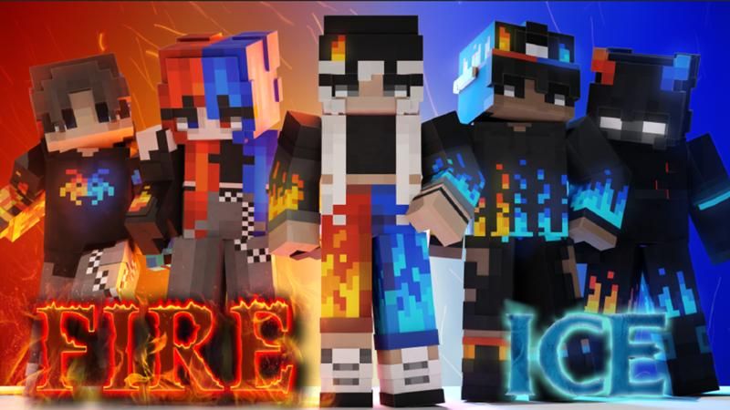 Fire and Ice on the Minecraft Marketplace by Nitric Concepts