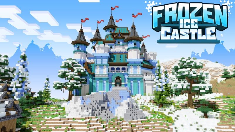 Frozen Ice Castle on the Minecraft Marketplace by Nitric Concepts