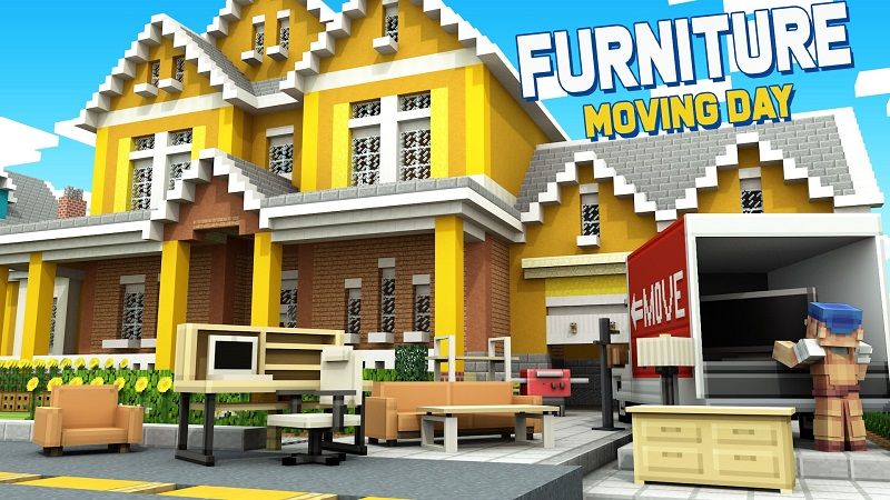 Furniture Moving Day on the Minecraft Marketplace by nitric-concepts