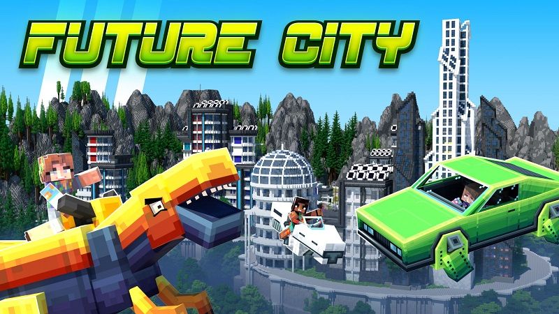 Future City on the Minecraft Marketplace by Nitric Concepts