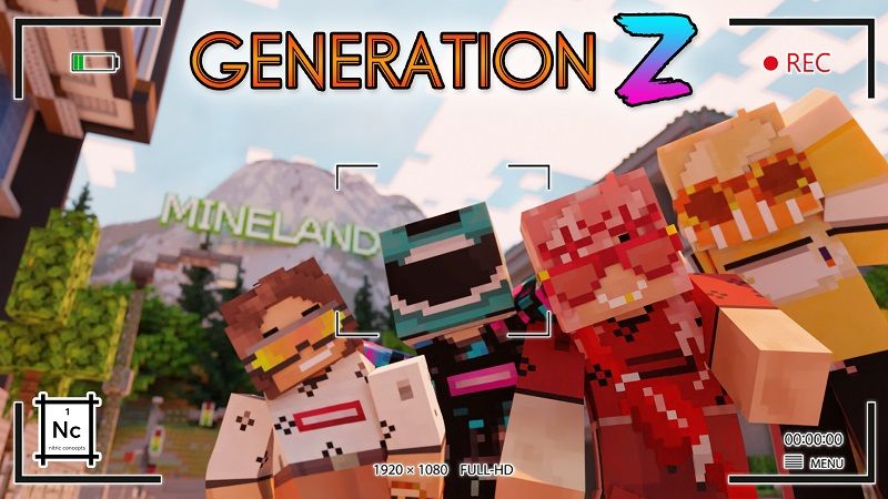 Generation Z on the Minecraft Marketplace by Nitric Concepts