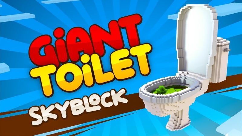 Giant Toilet Skyblock on the Minecraft Marketplace by Nitric Concepts