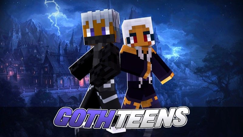 Goth Teens on the Minecraft Marketplace by Nitric Concepts