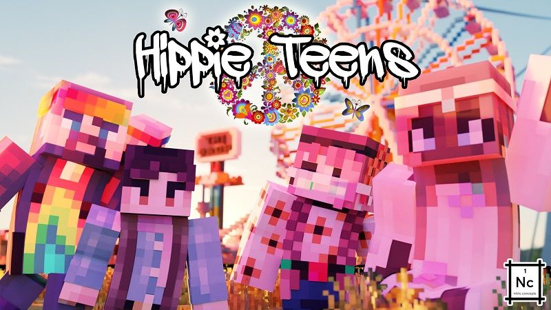 Hippie Teens on the Minecraft Marketplace by Nitric Concepts