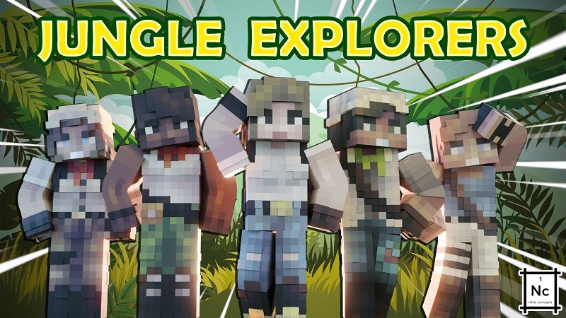 Jungle Explorers on the Minecraft Marketplace by Nitric Concepts