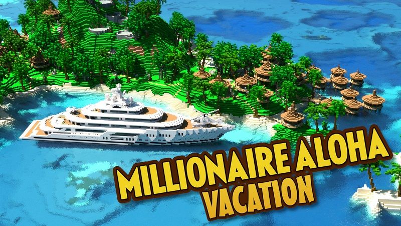 Millionaire Aloha Vacation on the Minecraft Marketplace by Nitric Concepts