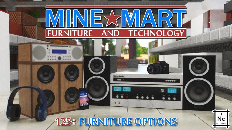 MineMart: Furniture & Tech on the Minecraft Marketplace by Nitric Concepts