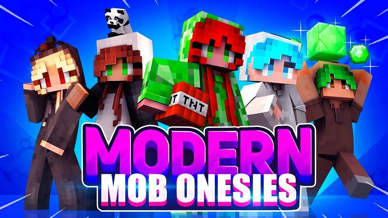 Modern Mob Onesies on the Minecraft Marketplace by Nitric Concepts