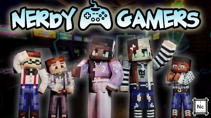 Nerdy Gamers on the Minecraft Marketplace by Nitric Concepts