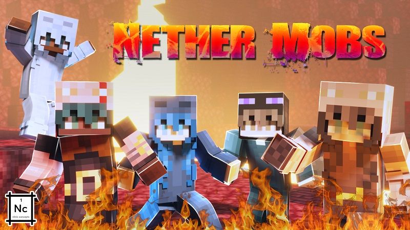 Nether Mobs on the Minecraft Marketplace by Nitric Concepts