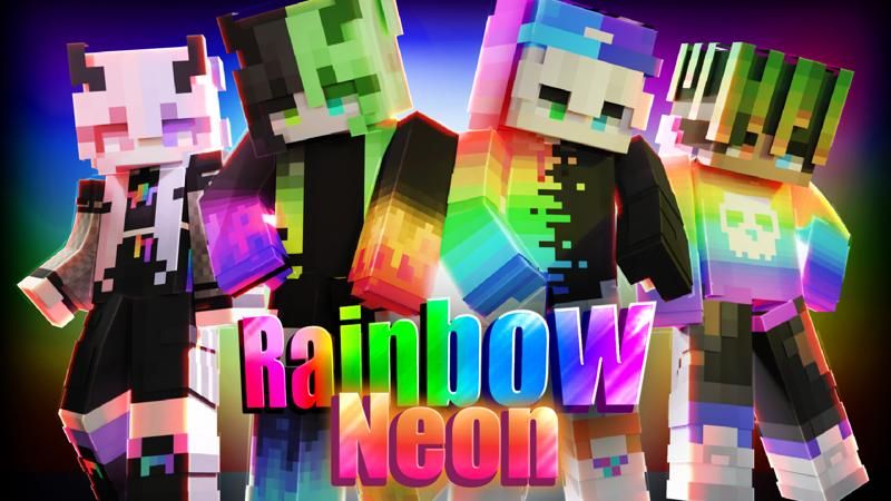 Rainbow Neon on the Minecraft Marketplace by Nitric Concepts