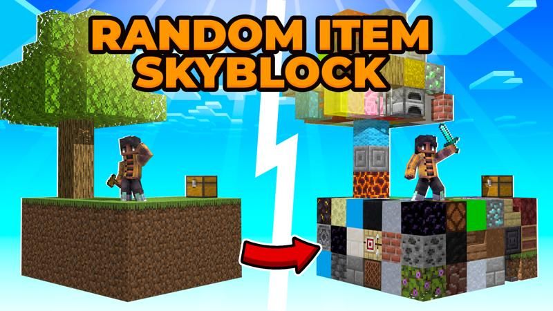 Random Item Skyblock on the Minecraft Marketplace by Nitric Concepts