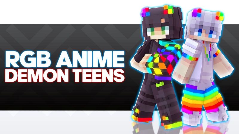 RGB Anime Demon Teens on the Minecraft Marketplace by Nitric Concepts